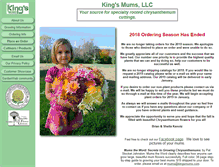 Tablet Screenshot of kingsmums.com